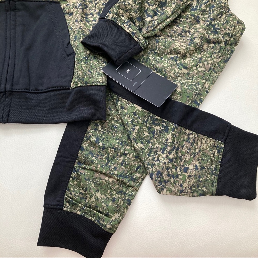 Nike active performance Camouflage Track Zip Jacket Pants Set Outfit 5053 - Picture 4 of 12
